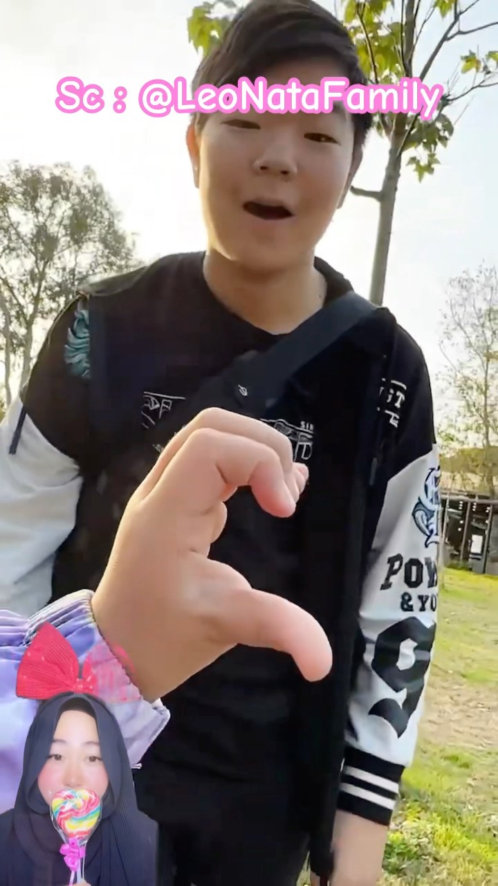 BUAT HATI DARI TANGAN ⁉️?? @LeoNataFamily #shorts #funny #dubbing
