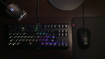 Razer BlackWidow X TE + Logitech G403 Visualizer