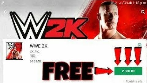 How to Download  WWE 2K in Android (100% Working)