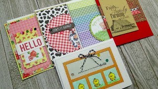 5 Cards 1 Kit | Scrapping For Less | Flavor of the Month Card Kit May 2018