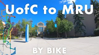 Fastest bike route between UCalgary and MRU
25 July 2020 in Calgary, Alberta, Canada.
Discover the fastest bike route between the University of Calgary and Mount Royal University.
Interactive map of routes: https://www.google.com/maps/d/u/1/edit?mid=10jP1l5KfjImpNqxlh1jVZow-Y3-LI_7G&usp=sharing
Key sights:
-University of Calgary
-Calgary Cancer Centre
-Bow River Pathway
-Mount Royal University
This ride on Strava: https://www.strava.com/activities/3812819503
Plenty more rides and other timelapses to be uploaded in the near future!
Data of the ride is recorded and downloaded through Strava and manipulated through QGIS, GIMP, and Final Cut Pro X. Geographic data from Albertas National Road Network (open.alberta.ca) and these City of Calgary datasets (http://data.calgary.ca):
-Major Road Network
-Hydrology
-Tracks - LRT Centre Line
-Transit_LRT_Stations_map
Filmed with a GoPro Hero 7 Black: 5x Timewarp.
#자전거 #캘거리 #캐나다
Chapters:
0:00 - Overview Map
0:07 - University of Calgary
00:47 - Foothills Medical Centre
01:22 - Bow River Pathway
02:39 - Bow Trail/Shaganappi
03:19 - 17 Ave SW
04:10 - 32 Ave SW
05:04 - Mount Royal University Fastest bike route between UCalgary and MRU