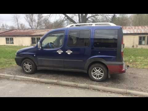 Фаркоп Fiat Doblo 223 2000-2015 (Фиат Добло 223) оцинкованный, видео 1