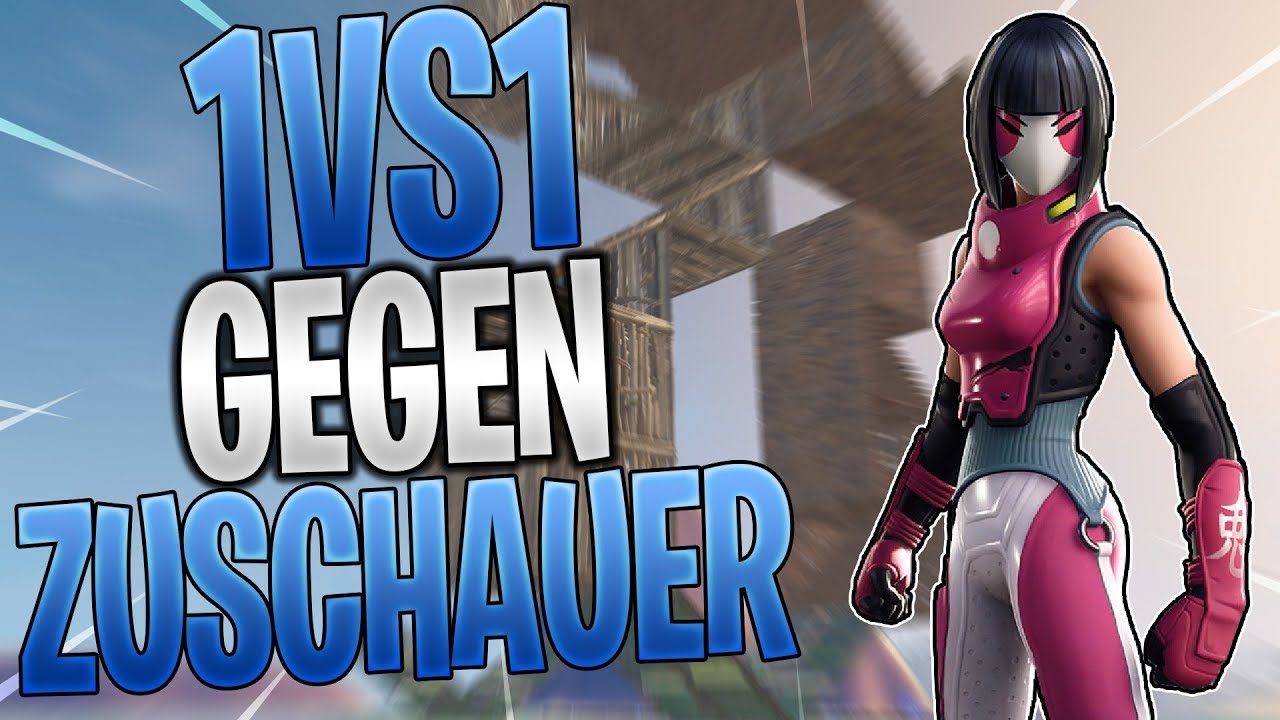 1vs1 GEGEN ZUSCHAUER | So kann jeder gegen mich fighten!