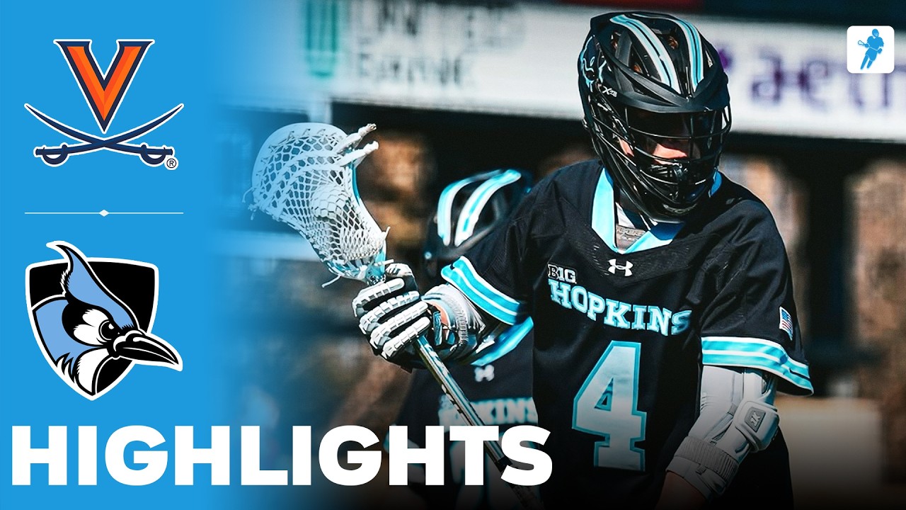 Virginia vs Johns Hopkins | NCAA College Lacrosse | Highlights - February 28, 2026