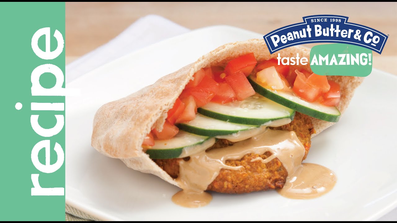 Vegan Peanut Butter Chickpea Burger recipe YouTube