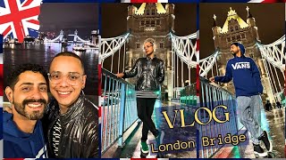 Vlog: indo até a London Bridge de noite e desbravando a noite de Londres - #London | Colornicornio