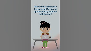 What is the difference between getText() and getAttribute() method in Selenium?