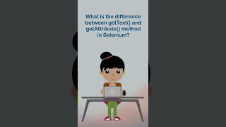 What is the difference between getText() and getAttribute() method in Selenium?