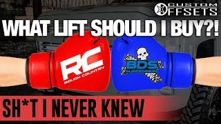 Sh*t I Never Knew: What Lift Should I Buy?! Rough Country VS BDS