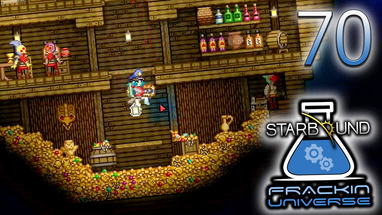 Starbound Frackin' Universe (Nadir, Part 70) - Research and Pirates [PC Gameplay]