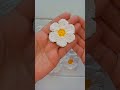 Crochet Easy Daisy Flower Motif Video Tutorial Crochet Crochetpattern Crochet Cabin