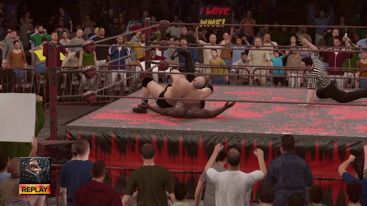 WWE 2K16 titus o'neil v ryback highlights