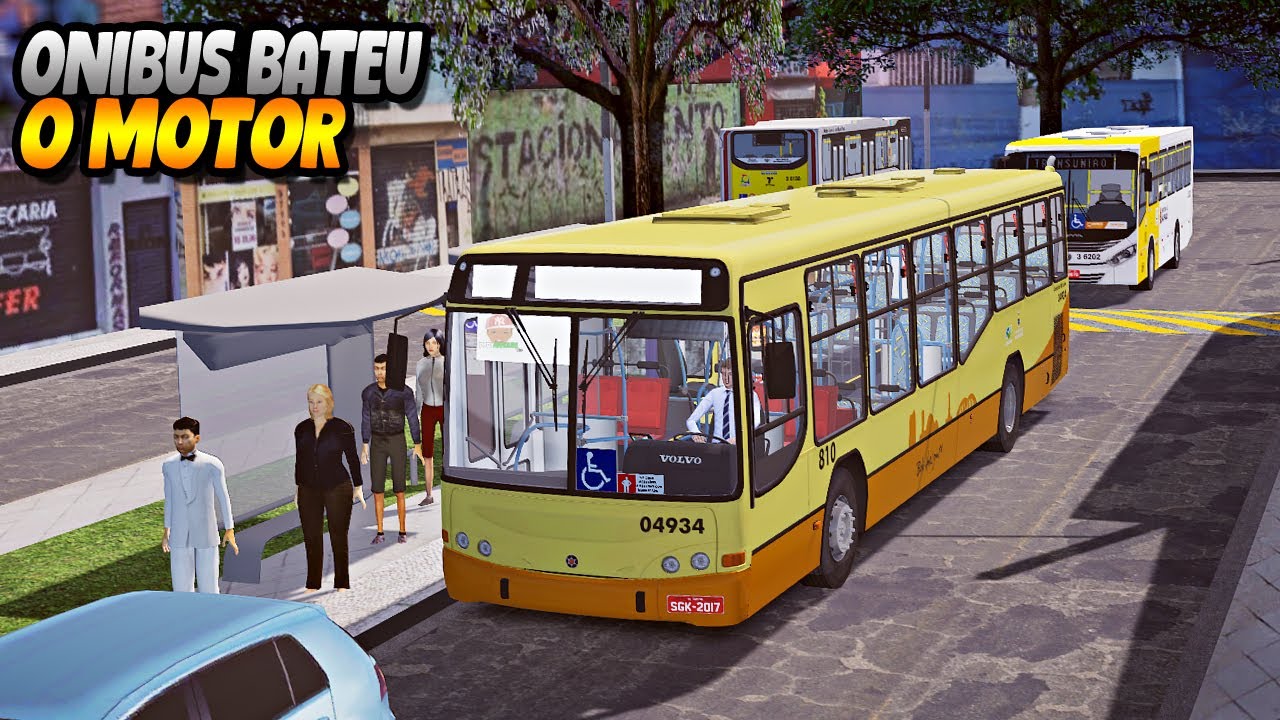 PASSANDO RAIVA COM ONIBUS SEM MANUTENÇÃO DESLIGANDO - PROTON BUS SIMULATOR