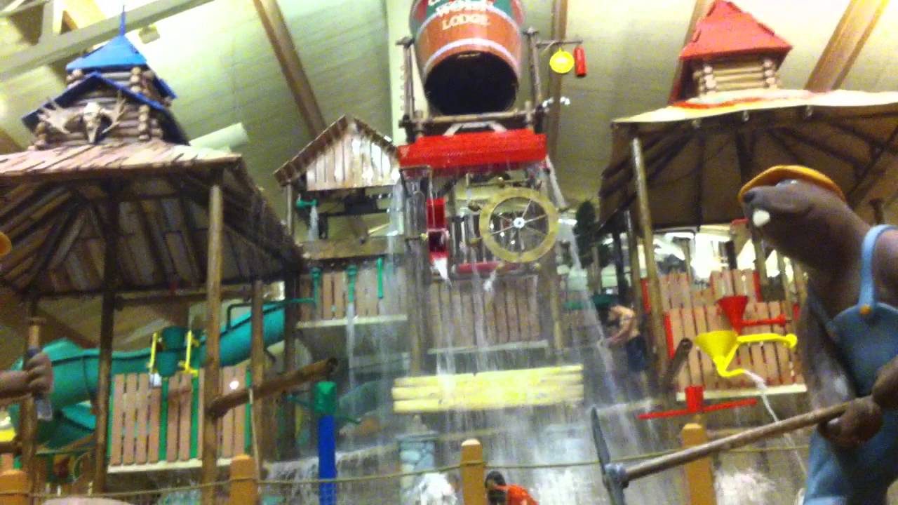 Water Bucket Great Wolf Lodge 2012 YouTube