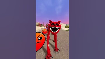 CHECK NEW POPPY PLAYTIME SMILING CRITTER MONSTERS on GEOMETRY DASH FIRE IN THE HOLE Garry