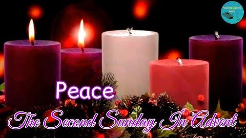 The Second Sunday of Advent #advent #peace #decembervibes #christmas #jesus #jesusiscoming #peaceful