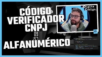 Código Verificador Novo CNPJ