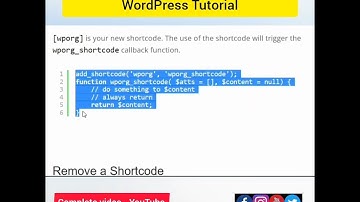 How to Create a Custom Shortcode in WordPress?