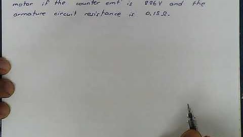 Solved Problems: DC Shunt Motor #3 (explained in TAGALOG)