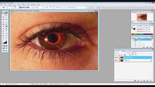 Photoshop Tutorial Episode One - Vampire Eyes