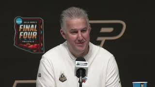 Purdue National Championship Postgame Press Conference - 2024 NCAA Tournament