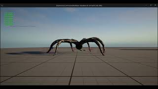 Shadow Scout Procedural Tentacle Walking Test