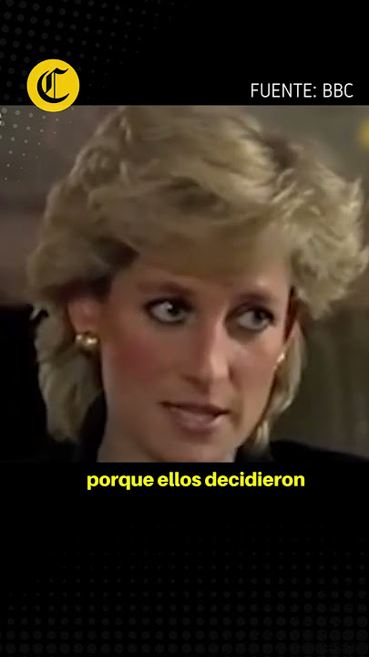 Las revelaciones de Lady Di en una entrevista de la BBC en 1995 #shorts