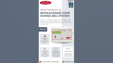 Meet WB-06: Smart Bell Scheduler for Schools, Institutions, Factories, Warehouses, Religious places