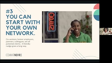 Comms Noire Side Hustling in Comms Bootcamp Day 1