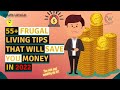 55 Frugal Living Tips To Save thousands in 2022. Money tips to save thousands in 2022.
