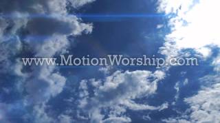 Blue Sky Sun Flare Time Lapse Cloud Loop