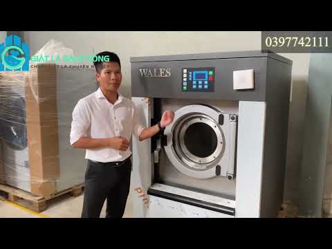 Video Giá máy giặt sấy công nghiệp 16kg 20kg 22kg 25kg 30kg... - youtube