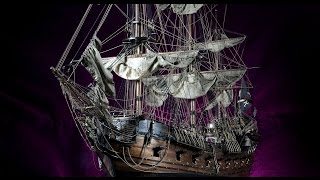 Black Pearl model ship