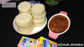 how to make Alkubus - steam bread - hausa food screenshot 5