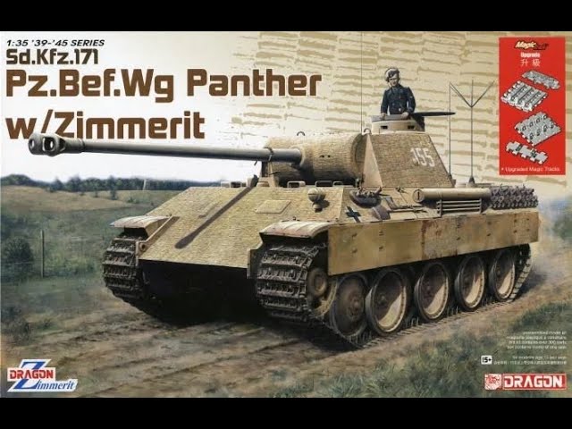 Set Résine Panther Zimmerit 1/35 – Verlinden / Blast Models – Maquette Tank Full Option