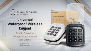 Universal Wireless Keypad for Garage Door or Gate Openers 280 868MHz Net Worth