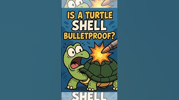 Is a Turtle Shell Bulletproof? 🐢💥