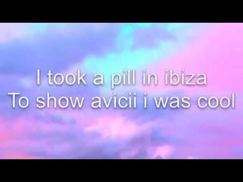 i took a pill in ibiza seeb remix karaoke