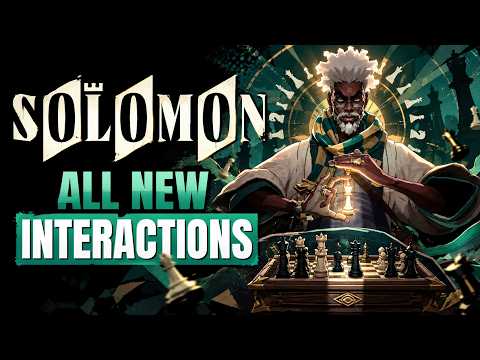 ALL NEW Solomon Interactions & Conversations | Deadlock: City Never Sleeps