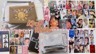 kpop haul ✿ много писем и альбомы txt~ июль ; август ; сентябрь 2022