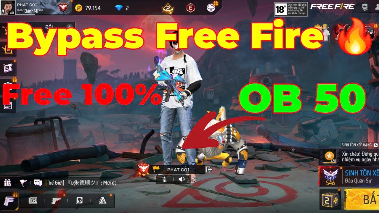 Bypass Free Fire Xóa Biểu Tượng Pc Khi Chơi Giả Lập Mới Nhất OB50 An Toàn Leo Rank