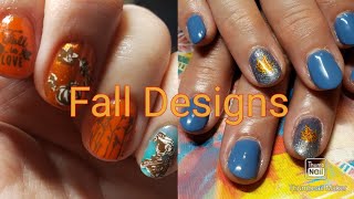 nail fall easy designs