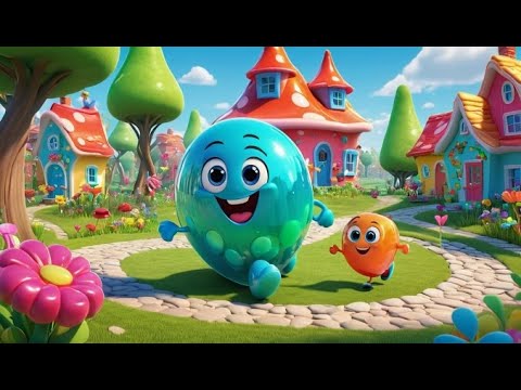 Bumpy Jump Jelly Bean Road Goes Bumpy Jumpy Mode | Fun Nursery Rhyme Song for Kids ...