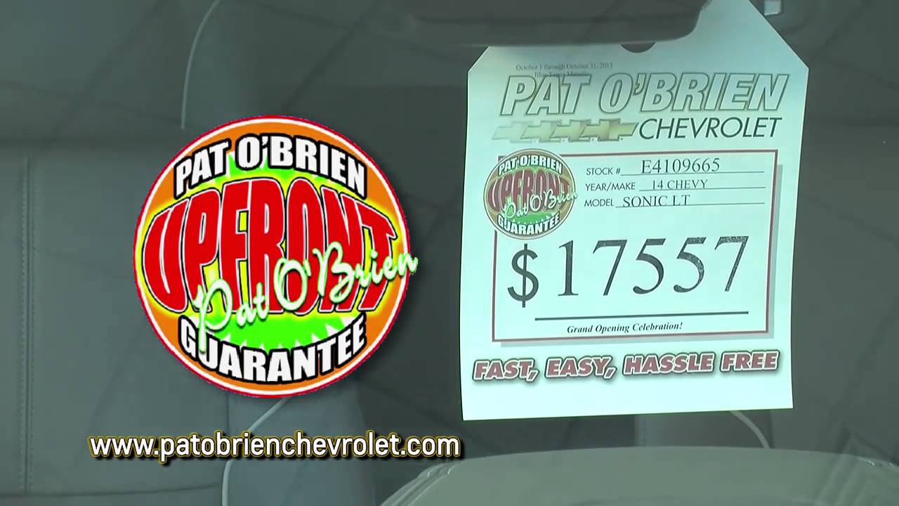 Pat O'Brien Chevrolet - Upfront