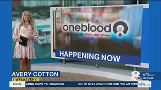 8 On Your Side partners with OneBlood for Blood Drive