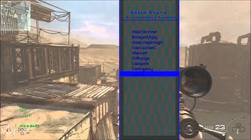 [Mw2/1.14] Green Static RTM Menu