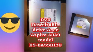 internal DVDRW laptop Acer Aspire 4349 original model DS-8A5SH17C