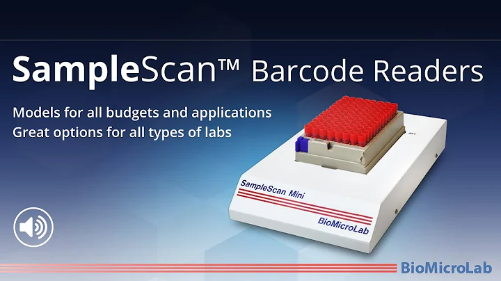 SampleScan 2D Readers Instrument Features Audio