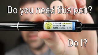 Writech Clictek Left handed pen: An artist fountain pen review
