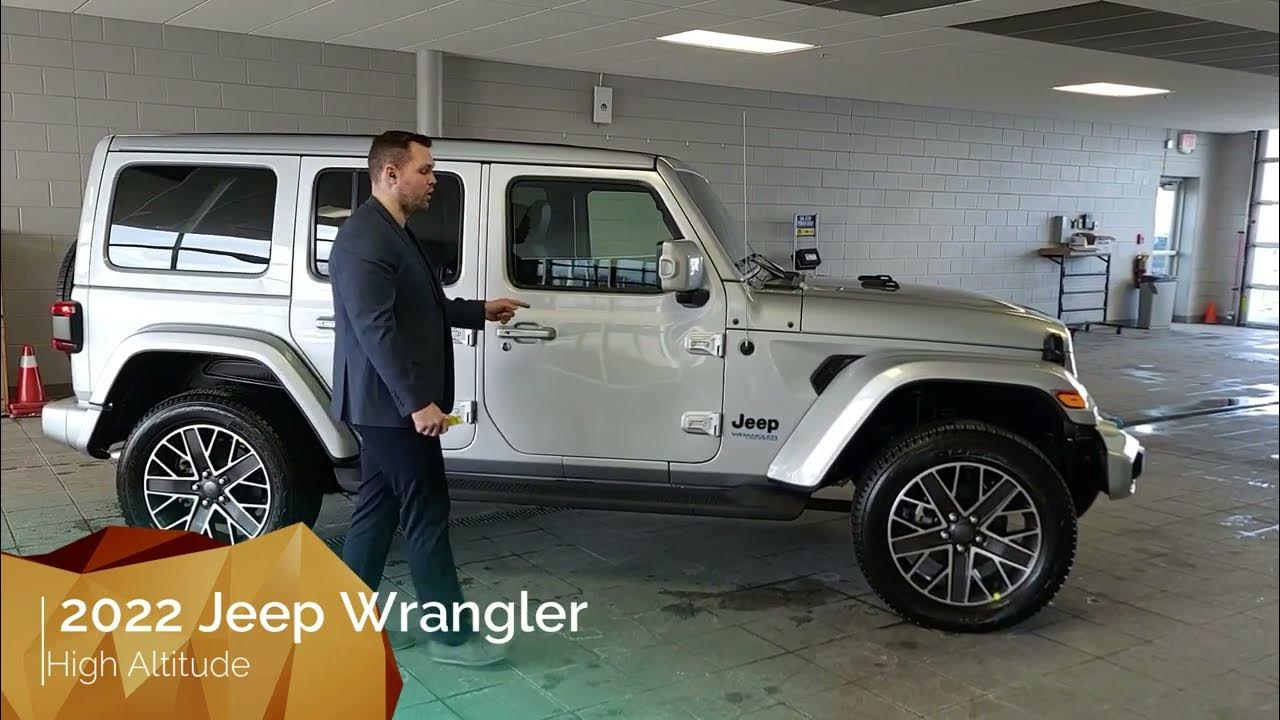 2022 Jeep Wrangler UNLIMITED High Altitude 4xe - YouTube